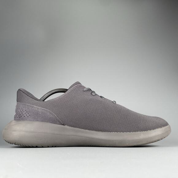 Kizik Madrid Eco Knit Women's Size 10.5 Wide Grey White Hands Free Sneakers Shoe - Picture 5 of 9